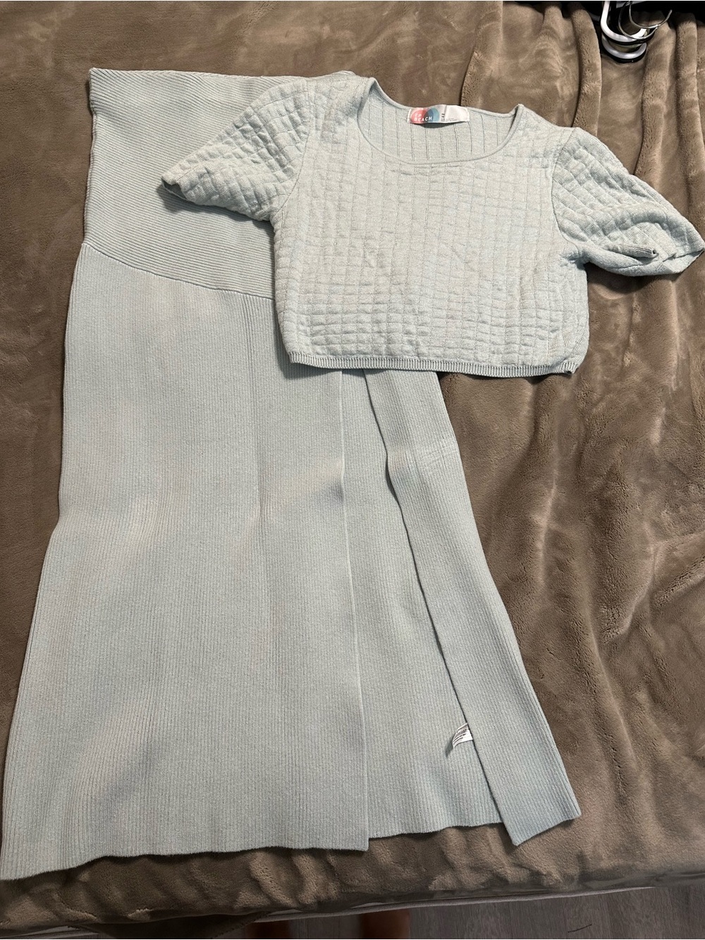 Free People Beach Ribbed Set - Picture 2 of 3